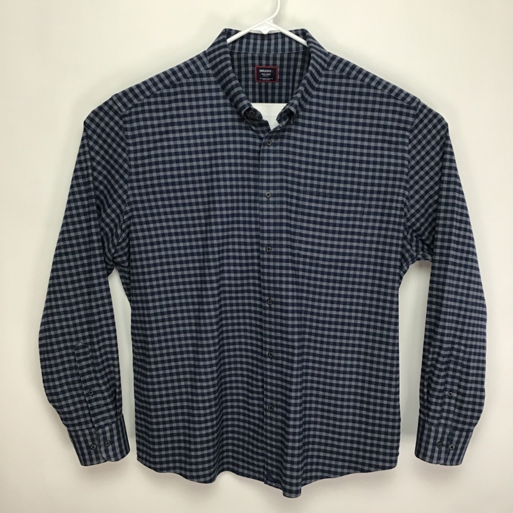 UNTUCKit Bergstrom men’s long sleeve button down shirt 3XL